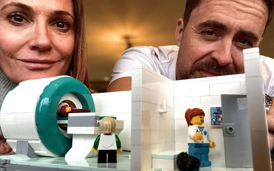 The LEGO MRI Scanner set from The LEGO Foundation!